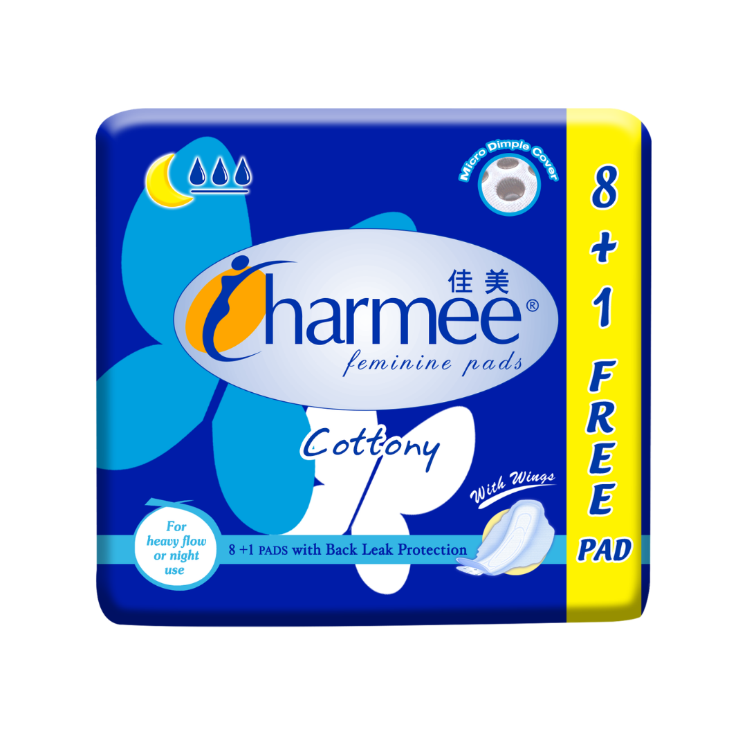 Charmee Cottony Heavy Flow 8+1 Regular
