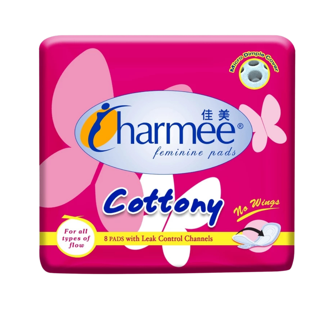 Charmee Cottony All Flow no Wings 8s Regular