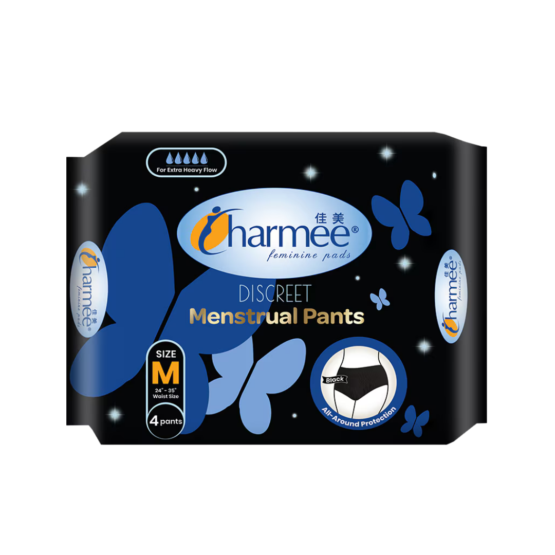 Charmee Discreet Menstrual Pants 4s Medium