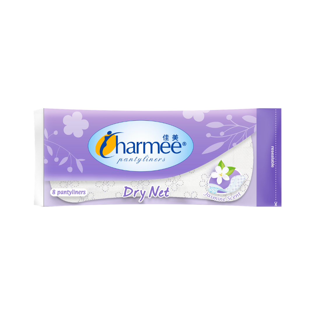 Charmee Drynet Pantyliner Jasmine